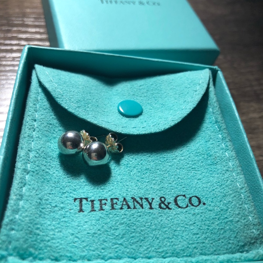 Tiffany bead earrings